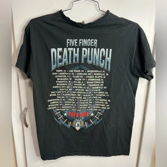 Five Finger Death Punch Graphic Band Tee - Picture 2 of 3